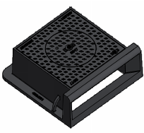 Side Inlet Catchbasin 2 Piece Cover