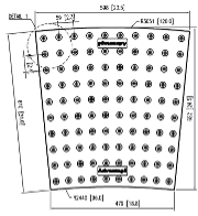 10R Radius Detection Plate Raw