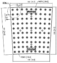 15R Radius Detection Plate Raw