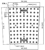 17.5R Radius Detection Plate Raw